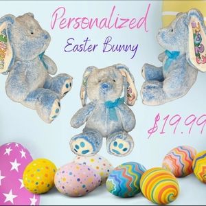 Stuffed easter bunny
